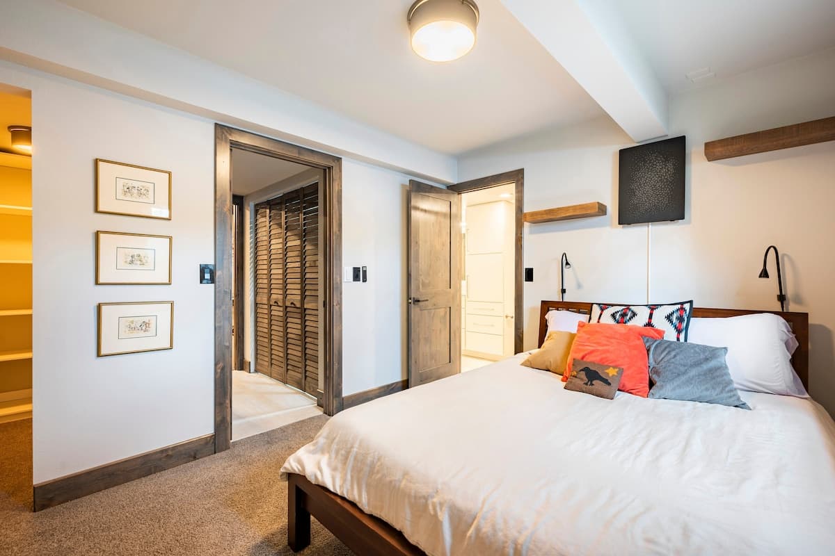 Interior of the Evergreen mountain home