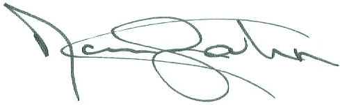 Signature of Dan Jahn, Corvus Homes